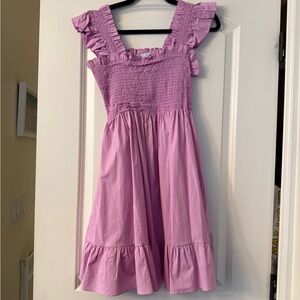 Hill House Lilac Ruffle Dress
